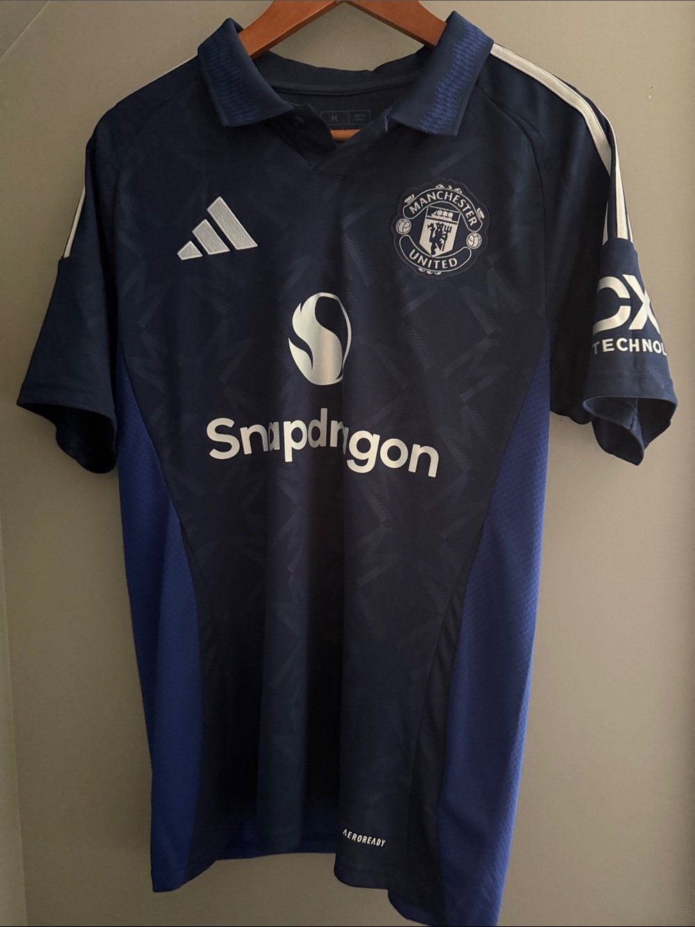 (NEW) Adidas Manchester United Blue Away Kit - Rashford